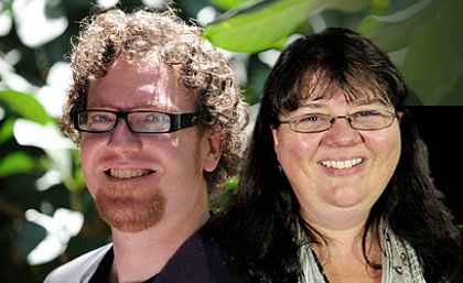 Excellent teachers: Dr Sebastian Kaempf and Dr Gwen Lawrie. Excellent teachers: Dr Sebastian Kaempf and Dr Gwen Lawrie.